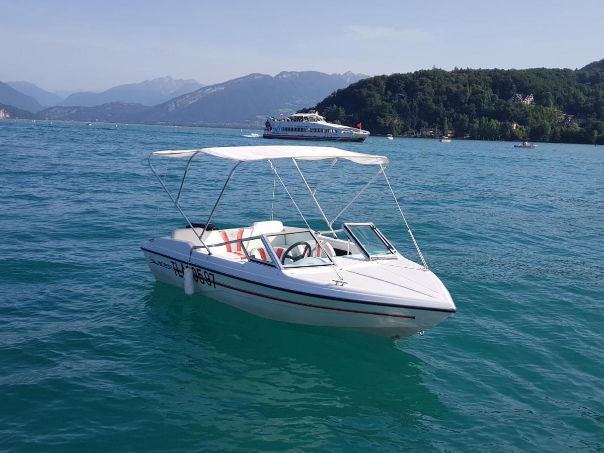 Corniche Joli T2 A 300 M Du Lac Avec Parking Prive Annecy Buitenkant foto